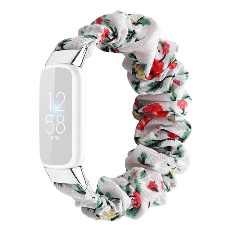 xDfind Polyester Elastic Wreath Watch Band For Fitbit Luxe, L