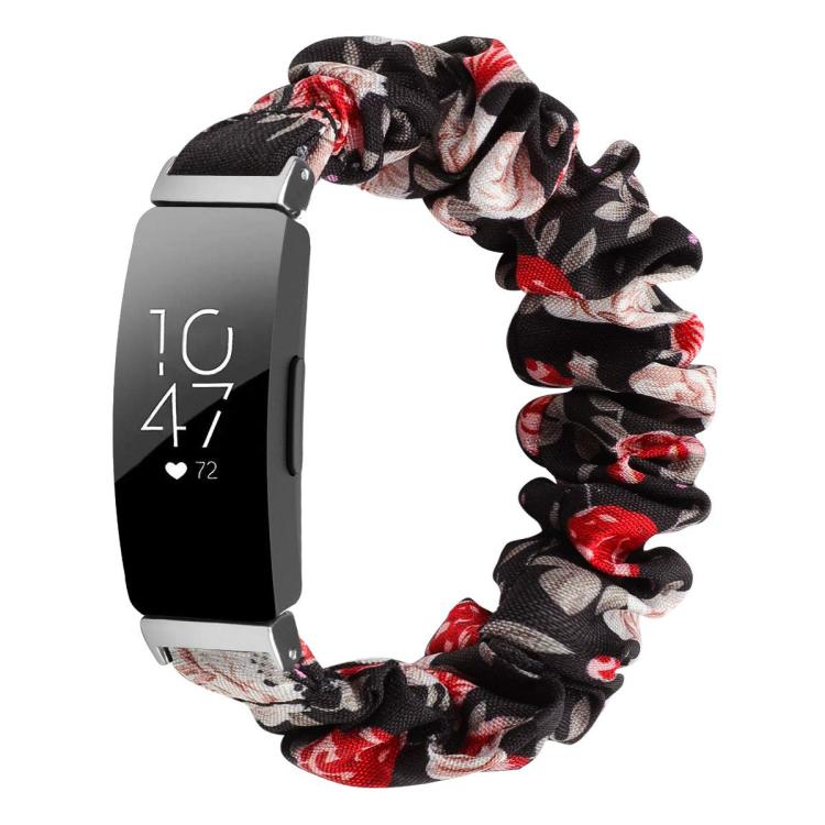 xDfind Polyester Elastic Wreath Watch Band For Fitbit Inspire