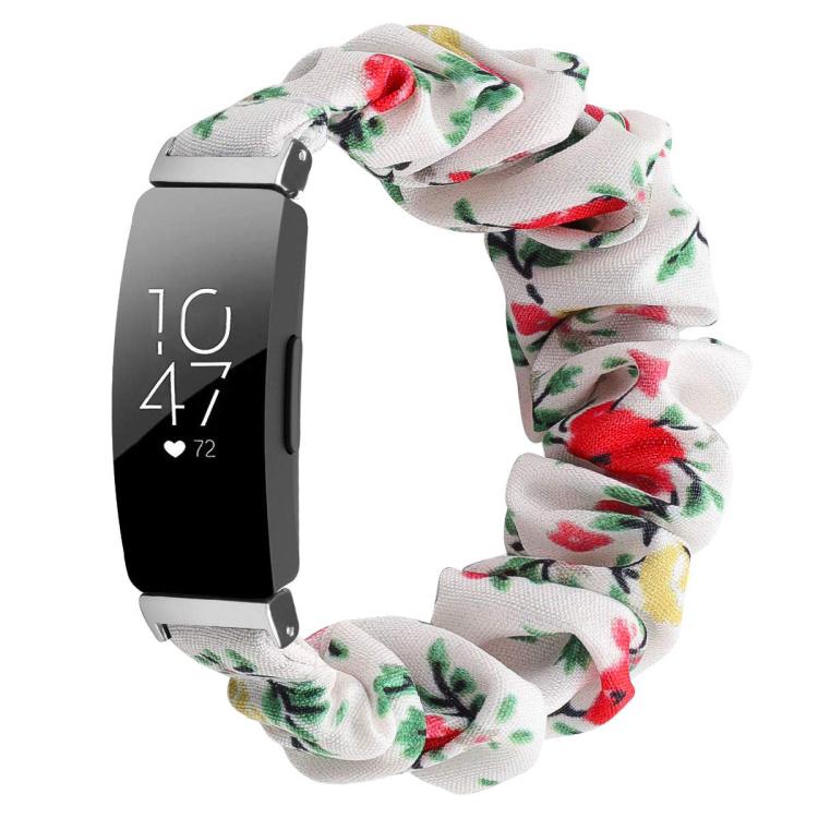 xDfind Polyester Elastic Wreath Watch Band For Fitbit Inspire, L