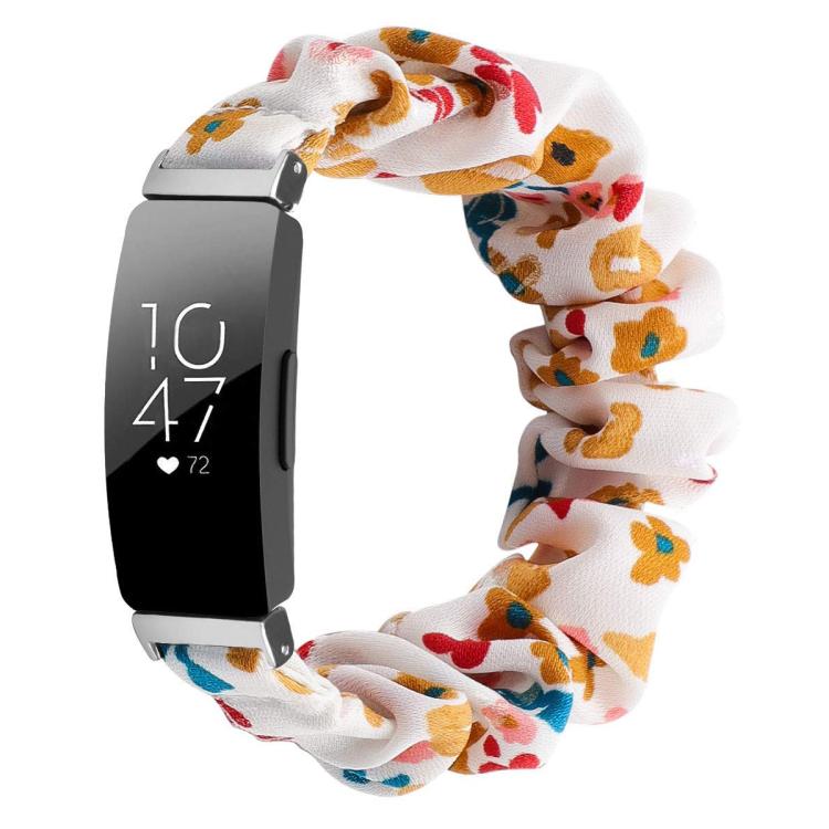 xDfind Polyester Elastic Wreath Watch Band For Fitbit Inspire