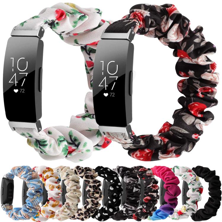 xDfind Polyester Elastic Wreath Watch Band For Fitbit Inspire, S