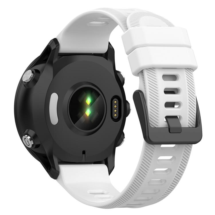 xDfind Black Buckle Solid Color Silicone Watch Band