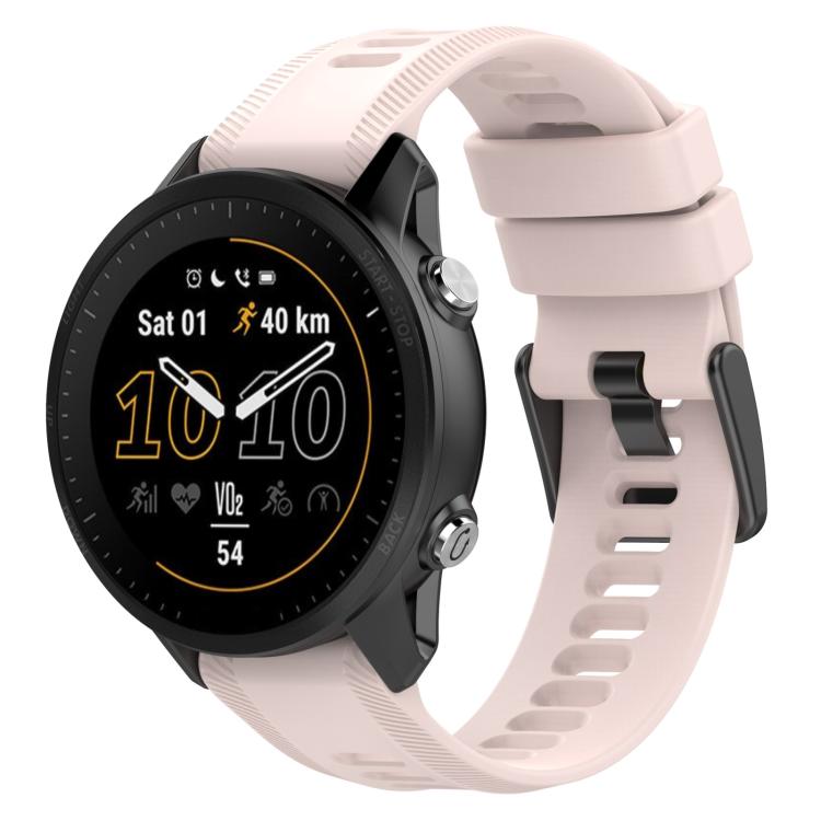 xDfind Black Buckle Solid Color Silicone Watch Band