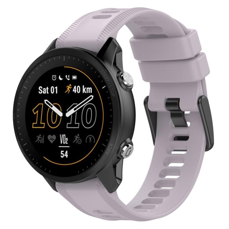 xDfind Black Buckle Solid Color Silicone Watch Band