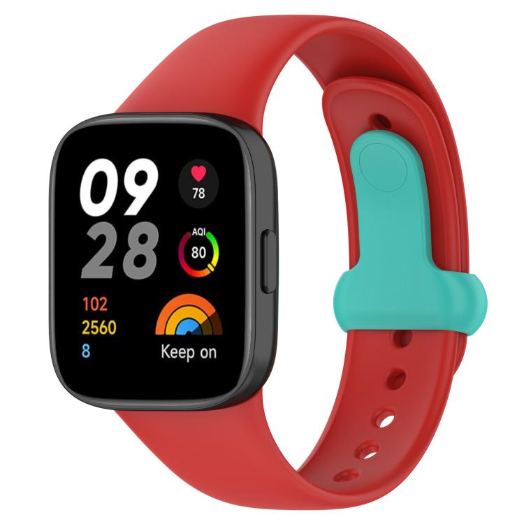 xDfind T-buckle Silicone Watch Band, For Xiaomi Redmi Watch 3