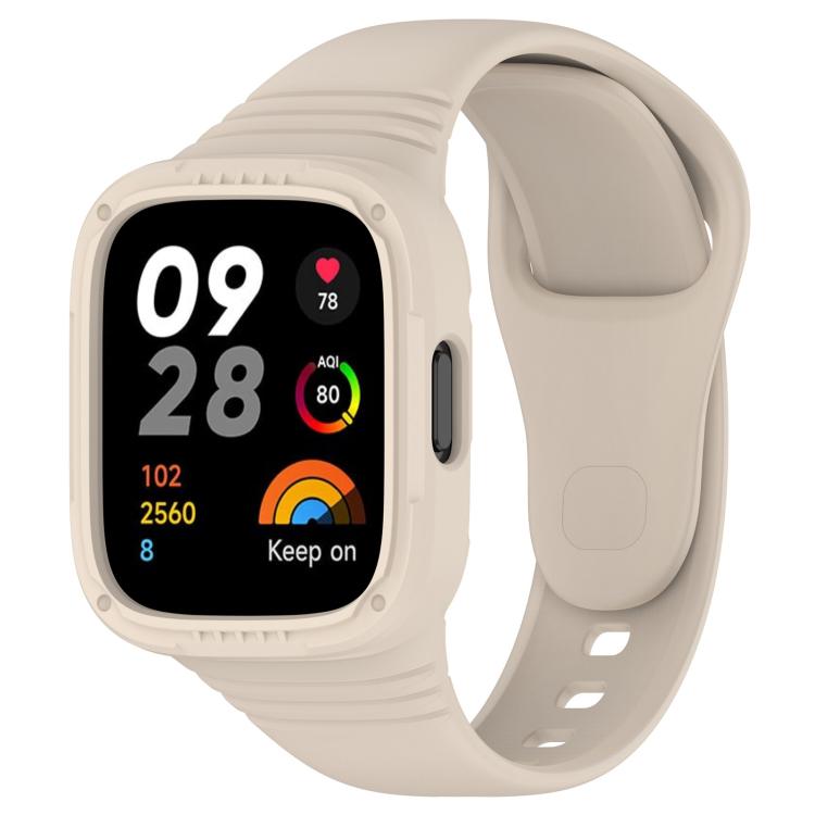 xDfind Solid Color Integrated Silicone Watch Band
