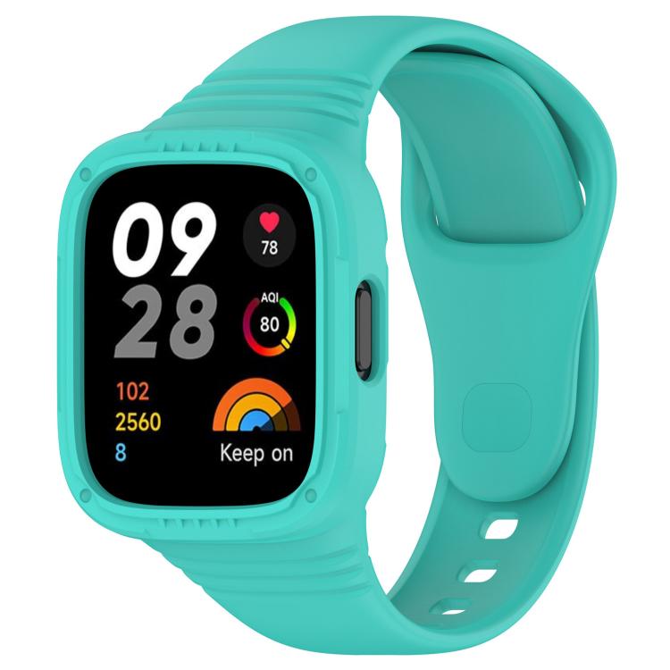 xDfind Solid Color Integrated Silicone Watch Band