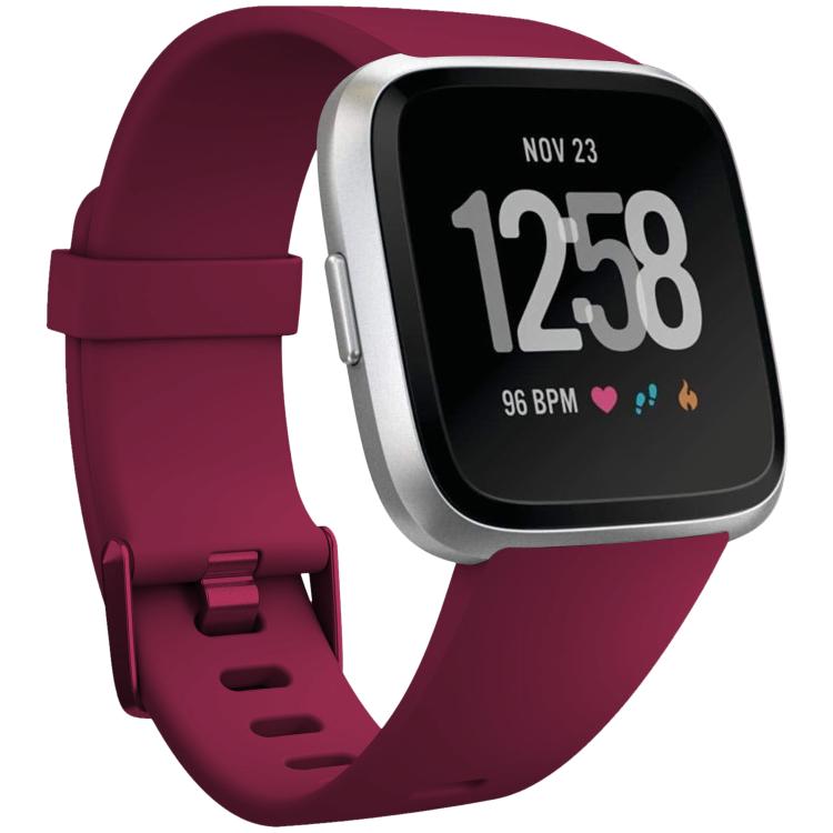 xDfind Solid Color Silicone Watch Band For Fitbit Versa 2, S