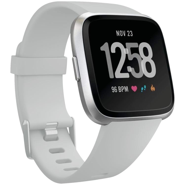 xDfind Solid Color Silicone Watch Band For Fitbit Versa 2, S