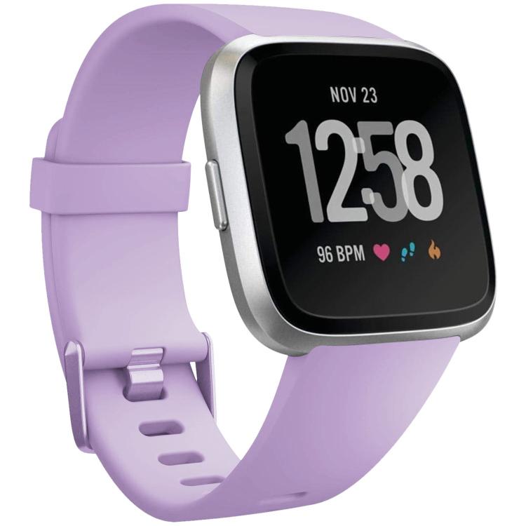 xDfind Solid Color Silicone Watch Band For Fitbit Versa 2, S