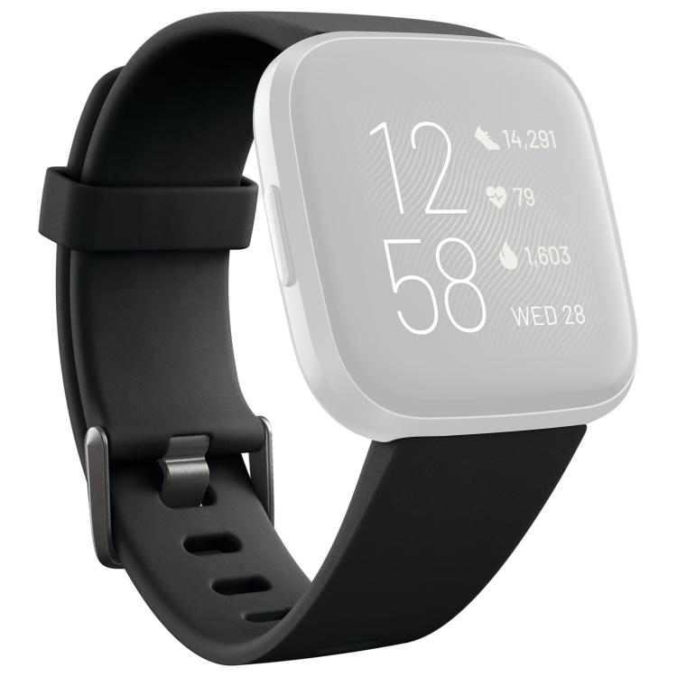 xDfind Solid Color Silicone Watch Band For Fitbit Versa 2, L