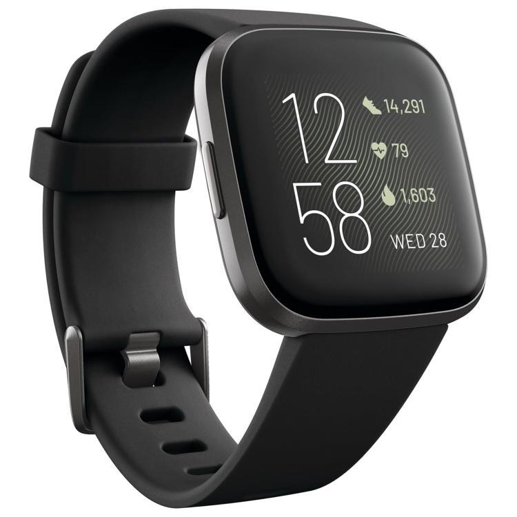 xDfind Solid Color Silicone Watch Band For Fitbit Versa 2, L