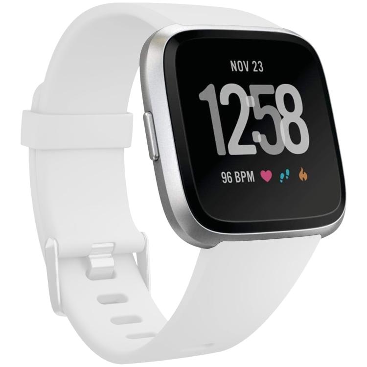 xDfind Solid Color Silicone Watch Band For Fitbit Versa 2, L