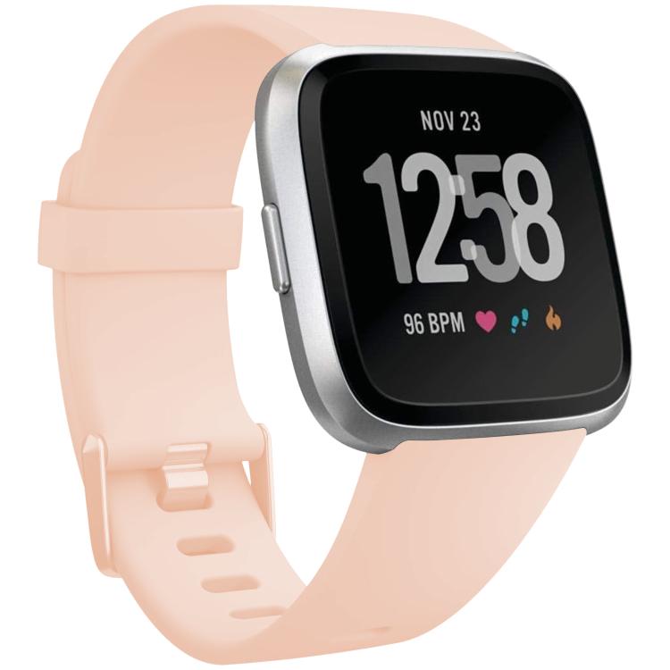 xDfind Solid Color Silicone Watch Band For Fitbit Versa 2, L