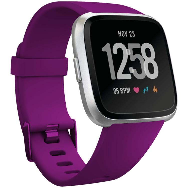 xDfind Solid Color Silicone Watch Band For Fitbit Versa 2, L