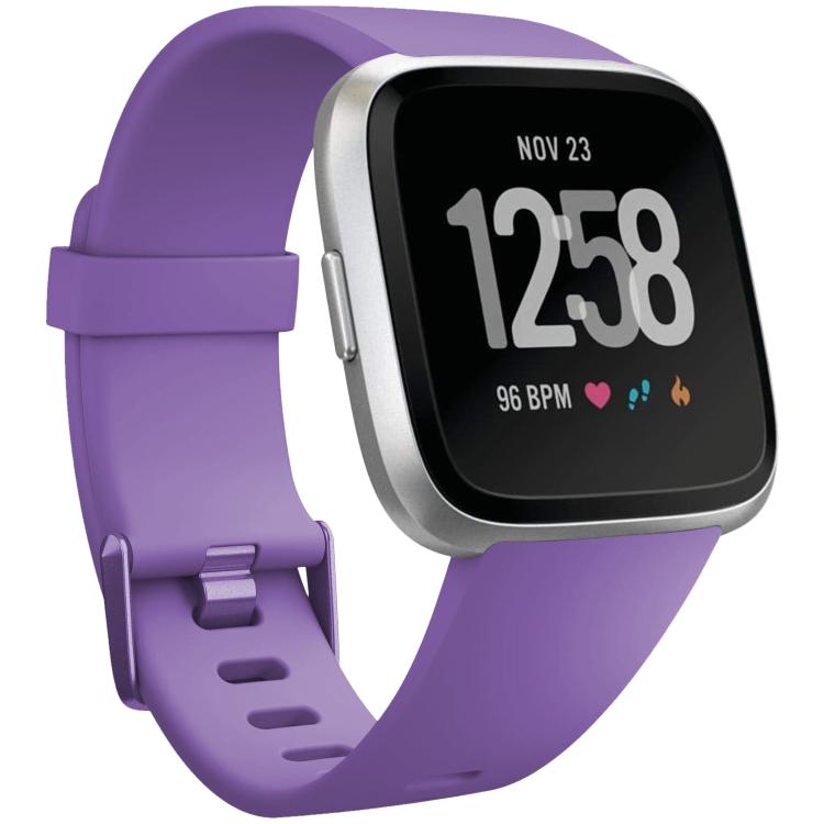 xDfind Solid Color Silicone Watch Band For Fitbit Versa 2, L