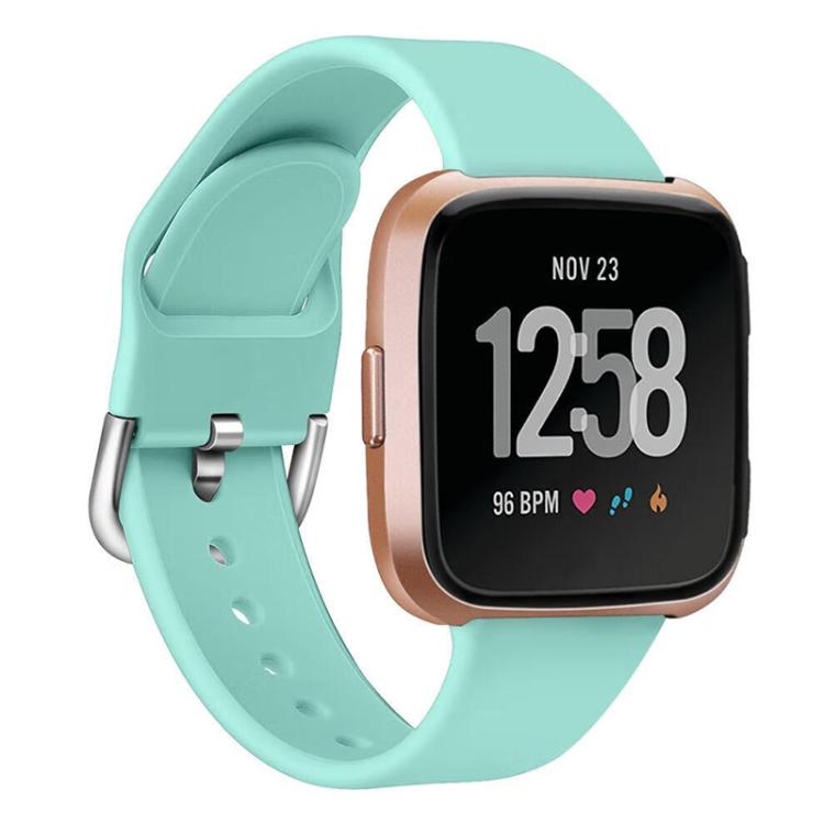 For Fitbit Versa 2 / Versa / Versa Lite xDfind Reverse Buckle Solid Color Silicone Watch Band, S