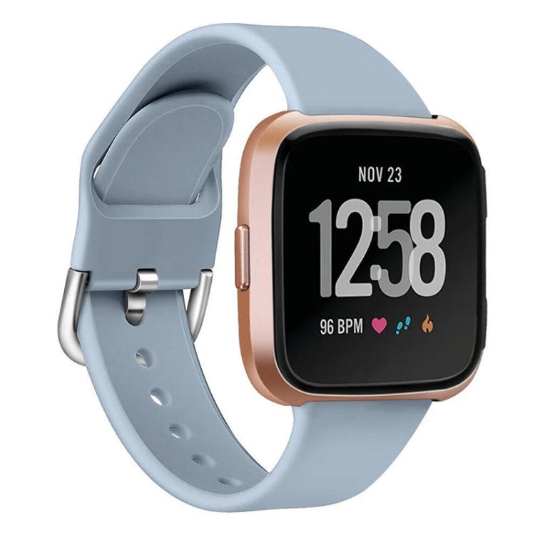 For Fitbit Versa 2 / Versa / Versa Lite xDfind Reverse Buckle Solid Color Silicone Watch Band