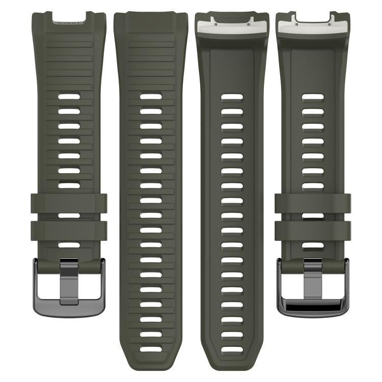 xDfind Quick Release Plastic Connector Solid Color Silicone Watch Band