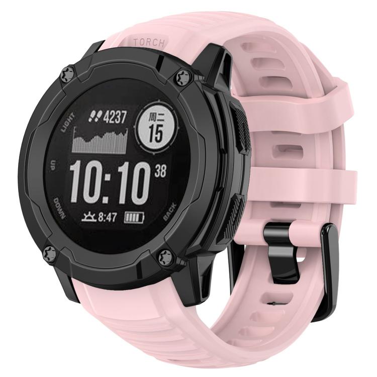 xDfind Quick Release Plastic Connector Solid Color Silicone Watch Band