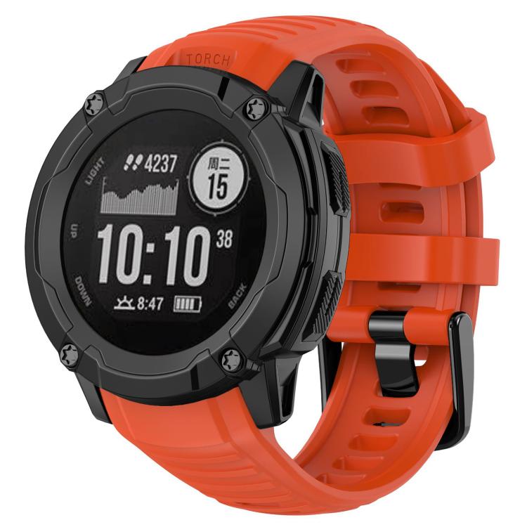 xDfind Quick Release Plastic Connector Solid Color Silicone Watch Band