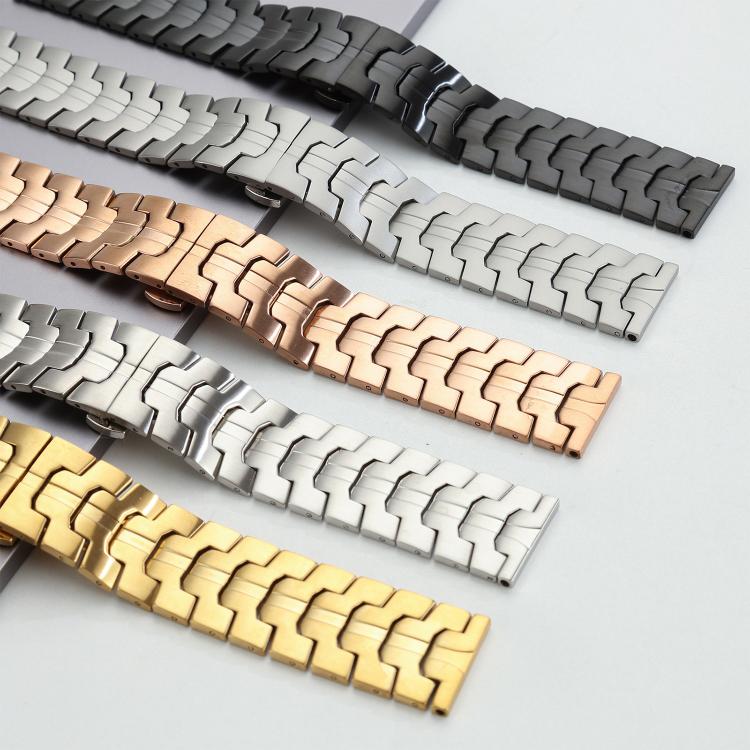 xDfind Butterfly Buckle Stainless Steel Watch Band