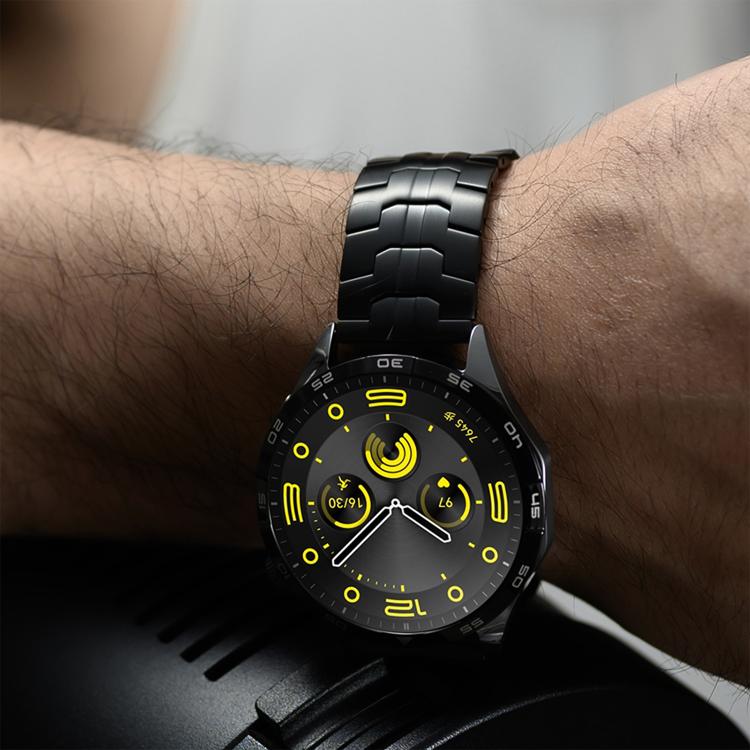 xDfind Butterfly Buckle Stainless Steel Watch Band, 22mm