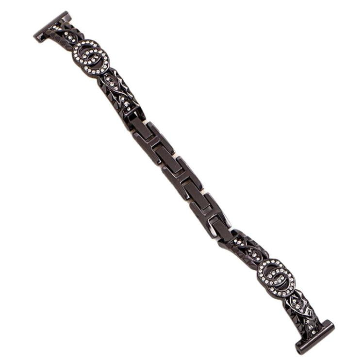 xDfind Thin Bracelet Diamond Metal Stainless Steel Watch Band