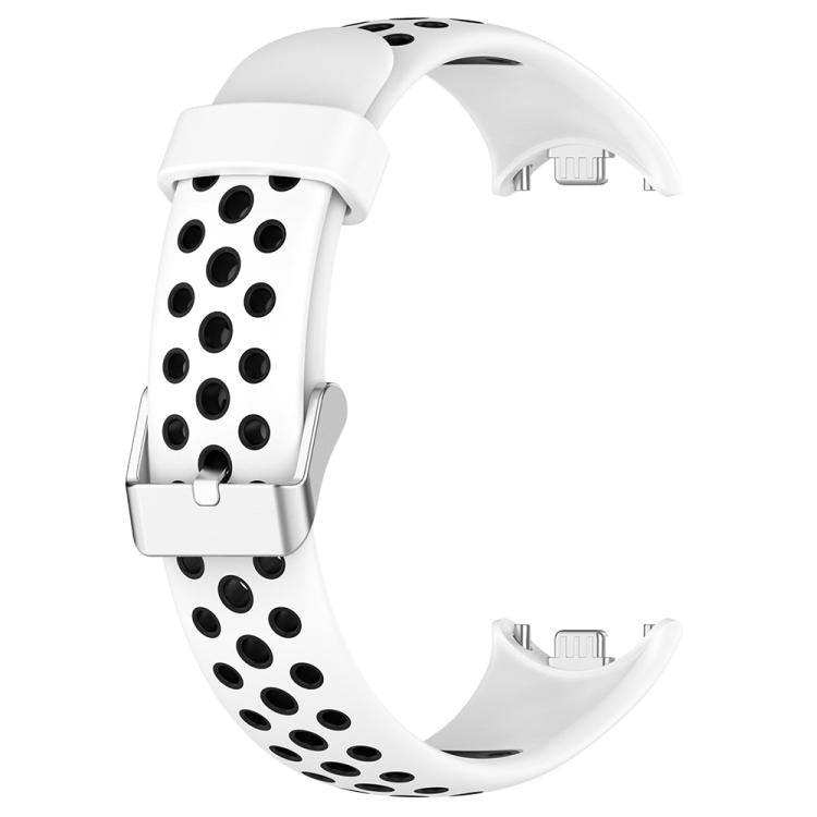 xDfind Metal Plug Two Color Silicone Watch Band
