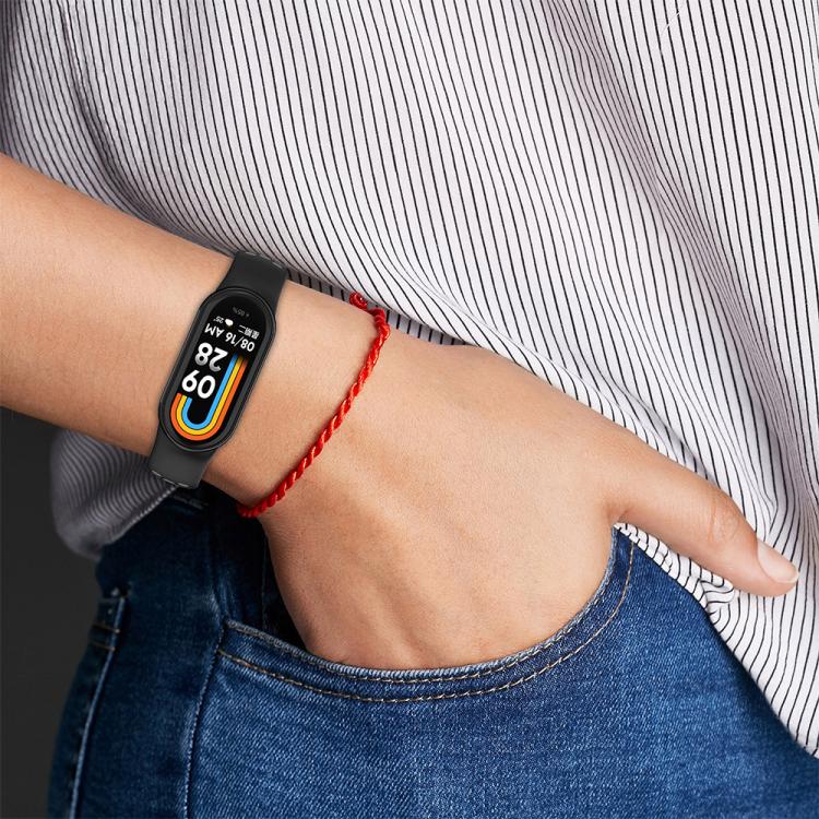xDfind Metal Plug Two Color Silicone Watch Band