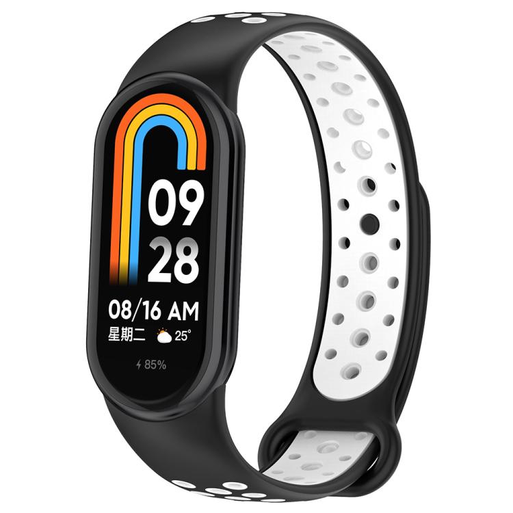 xDfind Reverse Buckle Two Color Silicone Sports Watch Band