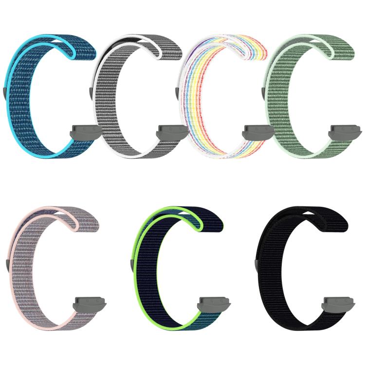xDfind Nylon Loop Hook and Loop Fastener Watch Band