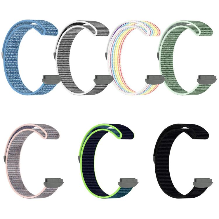 xDfind Nylon Loop Hook and Loop Fastener Watch Band, For Fitbit Ace LTE