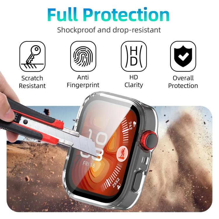 xDfind Tempered Film Integrated PC Watch Protective Cover, For Huawei Watch Fit 4