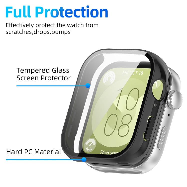 xDfind Tempered Film Integrated PC Watch Protective Cover, For Huawei Watch Fit 3