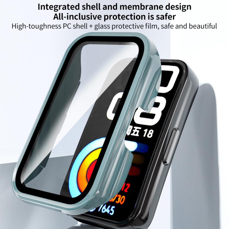 xDfind Tempered Film Integrated PC Watch Protective Cover, For Huawei Band 10 / 9 / 8