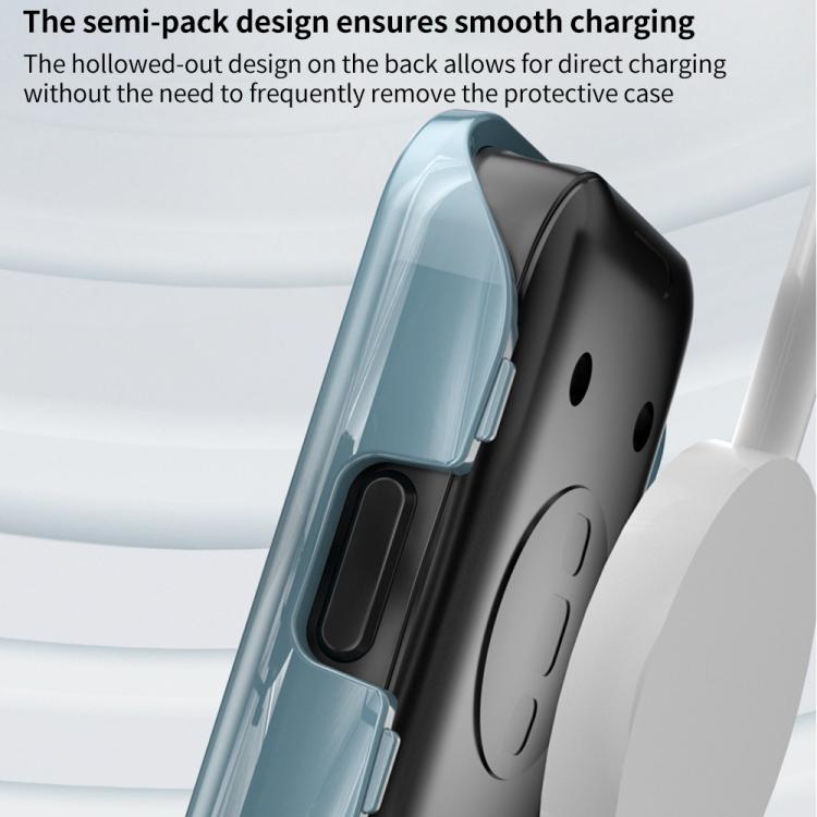 xDfind Tempered Film Integrated PC Watch Protective Cover, For Huawei Band 10 / 9 / 8