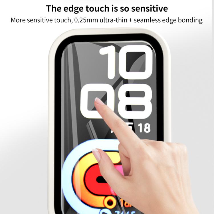 xDfind Tempered Film Integrated PC Watch Protective Cover, For Huawei Band 10 / 9 / 8