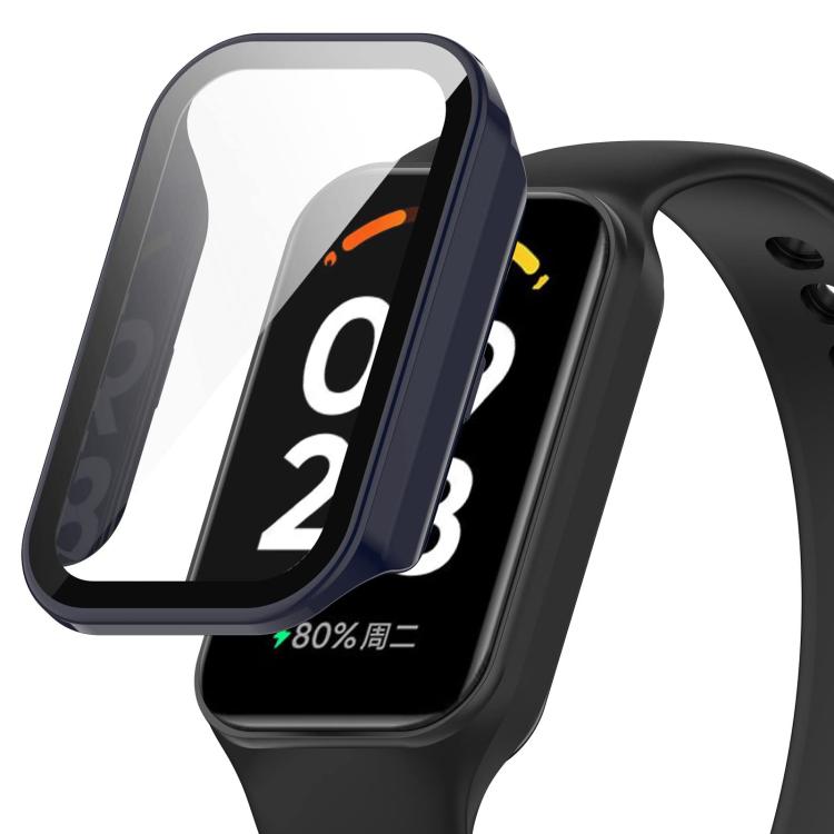 xDfind Tempered Film Integrated PC Watch Protective Cover, For Xiaomi Smart Band 8 Active / Redmi Band 2