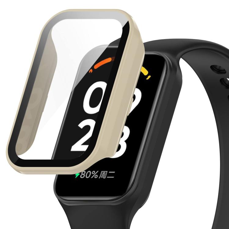 xDfind Tempered Film Integrated PC Watch Protective Cover, For Xiaomi Smart Band 8 Active / Redmi Band 2