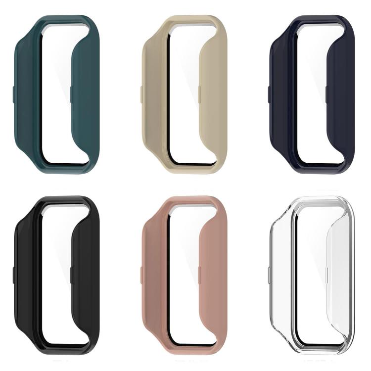 xDfind Tempered Film Integrated PC Watch Protective Cover, For Xiaomi Smart Band 8 Active / Redmi Band 2