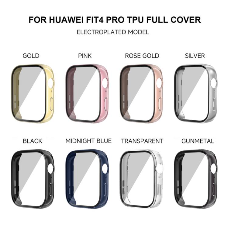 xDfind Tempered Film Integrated TPU Watch Protective Cover, For Huawei Watch Fit 4 Pro