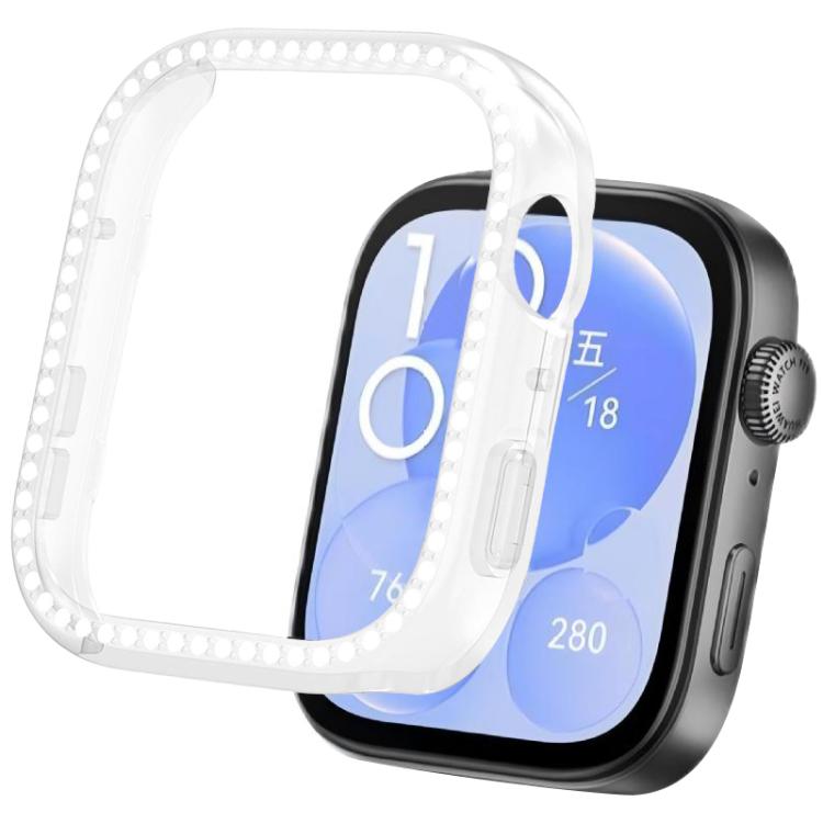 xDfind Diamond Hollow PC Watch Protective Cover, For Huawei Watch Fit 4 Pro