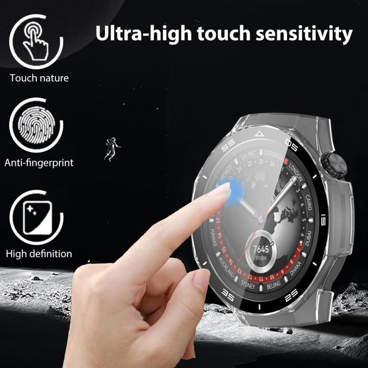 xDfind Graduated Style Tempered Film Integrated PC Watch Protective Cover, For Huawei Watch GT 5 Pro 46mm