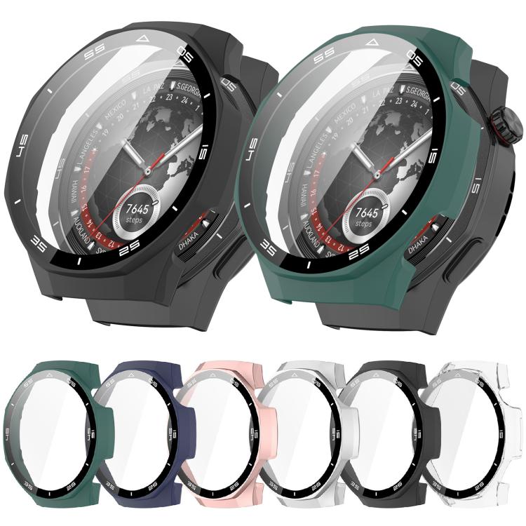 xDfind Graduated Style Tempered Film Integrated PC Watch Protective Cover, For Huawei Watch GT 5 Pro 46mm