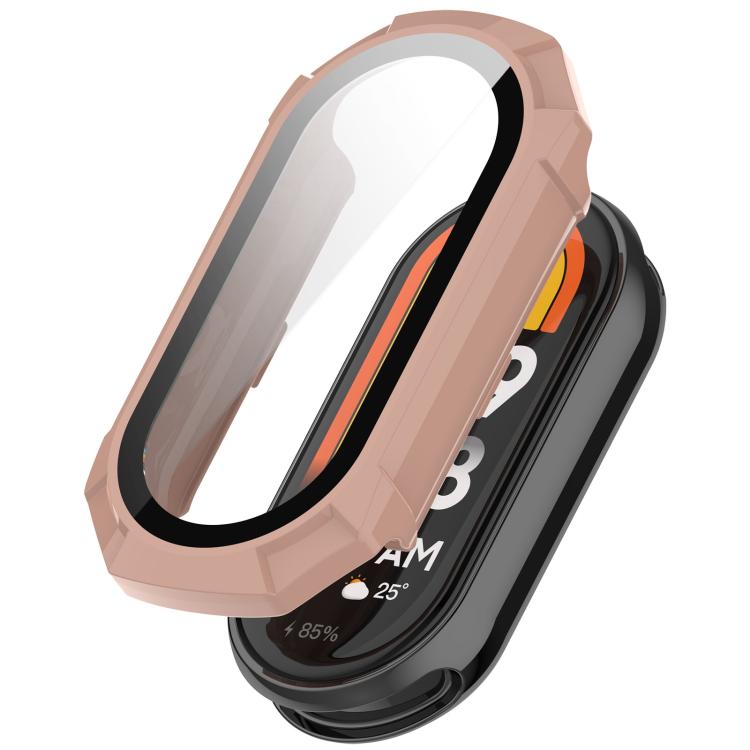 xDfind Armor Tempered Film Integrated PC Watch Protective Cover, For Xiaomi Smart Band 9 Ceramic / 8