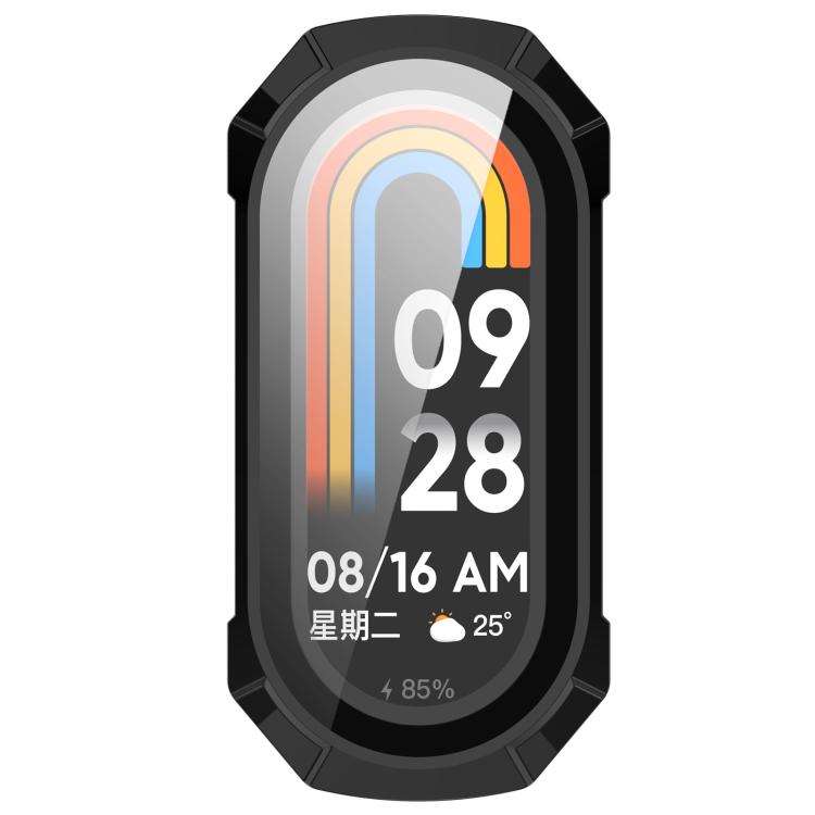 xDfind Armor Tempered Film Integrated PC Watch Protective Cover, For Xiaomi Smart Band 9 / 9 NFC
