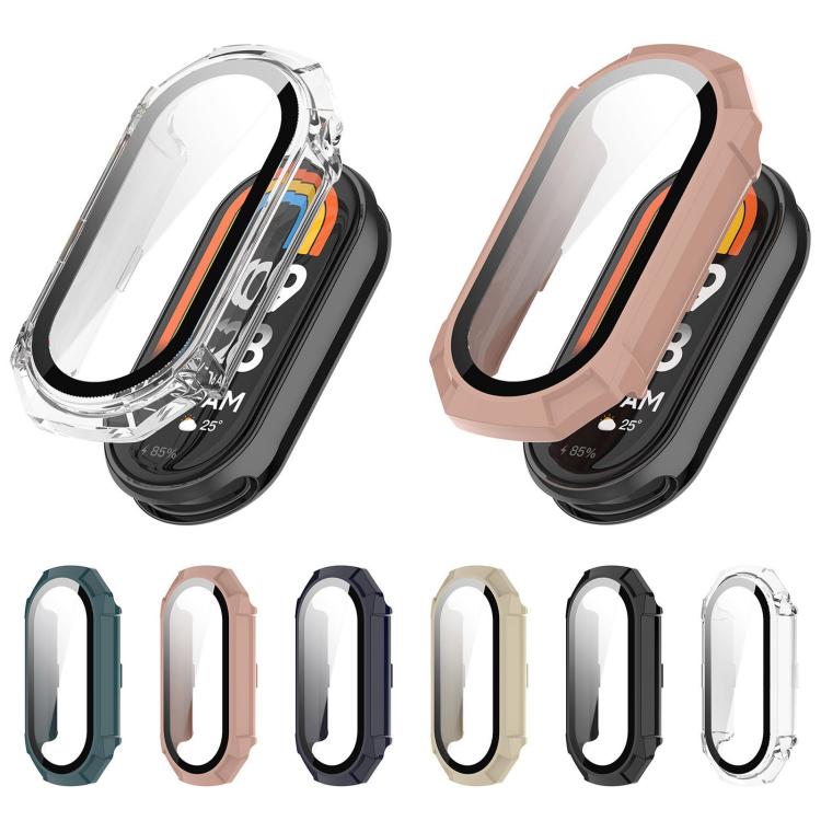 xDfind Armor Tempered Film Integrated PC Watch Protective Cover, For Xiaomi Smart Band 9 Ceramic / 8