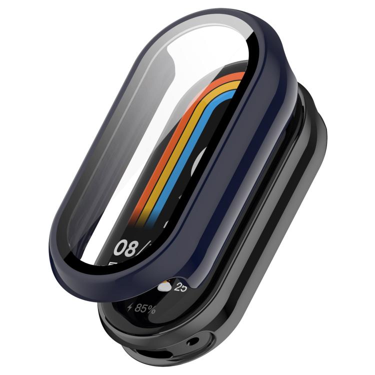 xDfind Tempered Film Integrated PC Watch Protective Cover, For Xiaomi Smart Band 9 / 9 NFC
