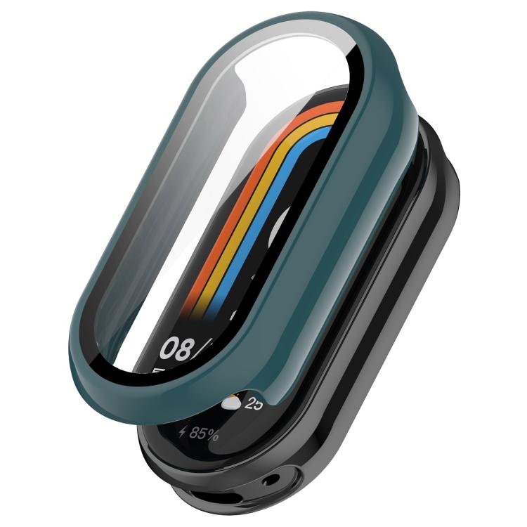 xDfind Tempered Film Integrated PC Watch Protective Cover, For Xiaomi Smart Band 9 / 9 NFC